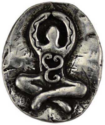 Goddess pocket stone