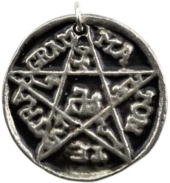 Pentagram of Solomon amulet