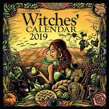 2019 Witches' Calendar by Llewellyn