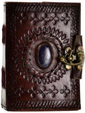 Stone Eye leather blank book w/ latch