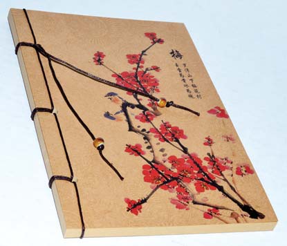 Cherry Blossom string bound journal