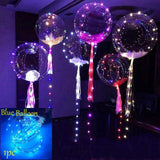 18“ LED Light Up Transparent Balloon(With Helium)